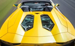 Lamborghini Aventador Roadster Car Wedding Hire in London